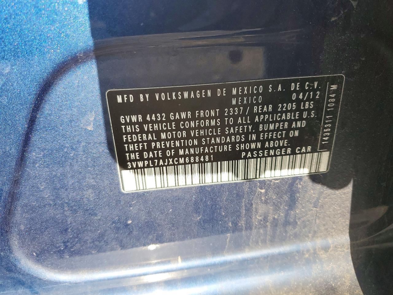 2012 Volkswagen Jetta tdi