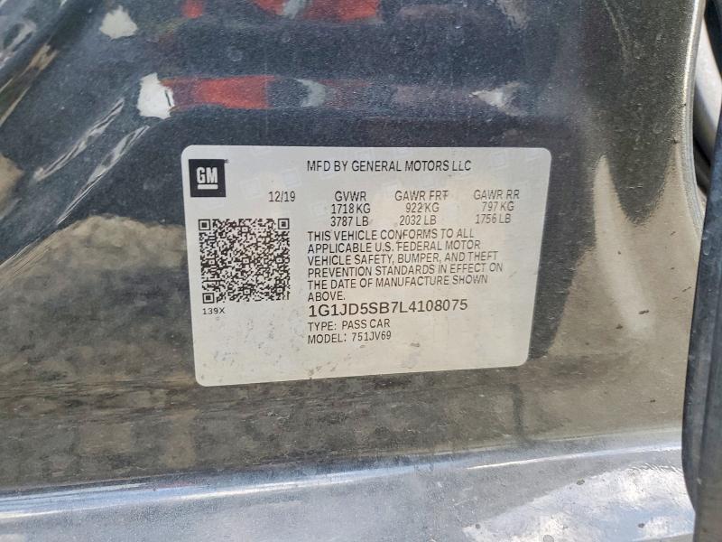 2020 Chevrolet Sonic lt