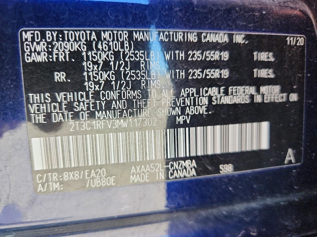 2021 Toyota Rav4 xle Premium