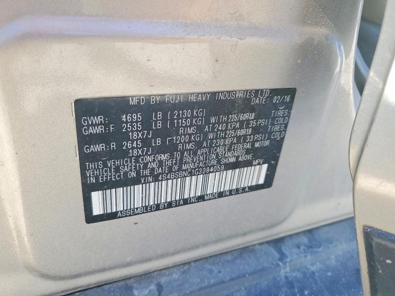 2016 Subaru Outback 2.5i Limited