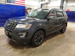 2017 Ford Explorer xlt en venta en Casper, WY