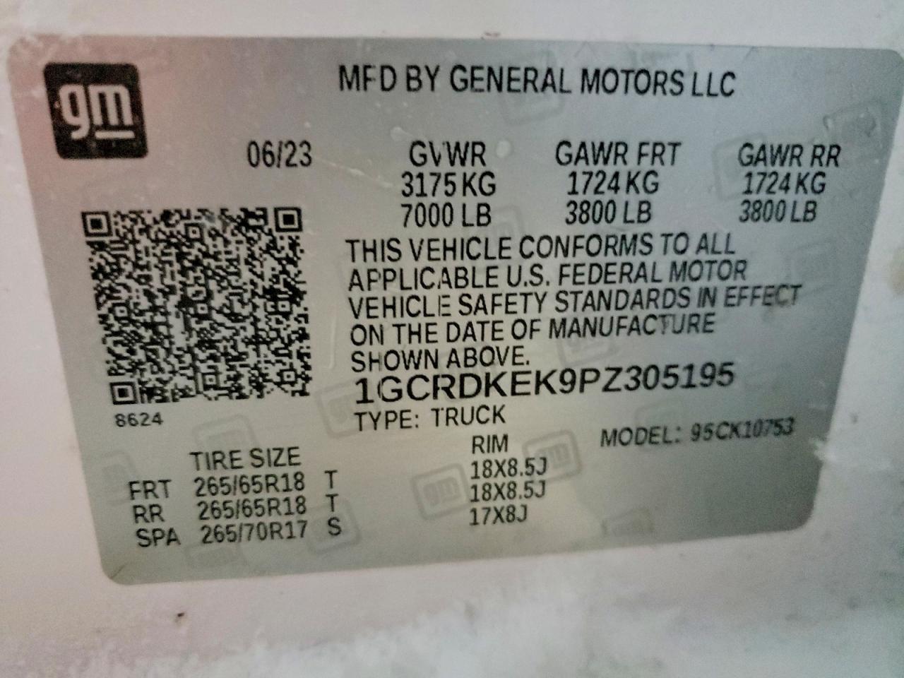 2023 Chevrolet Silverado K1500 LT-L