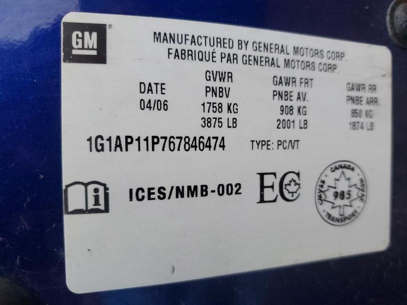 2006 Chevrolet Cobalt ss Supercharged