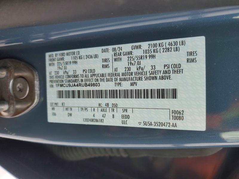 2024 Ford Escape Platinum