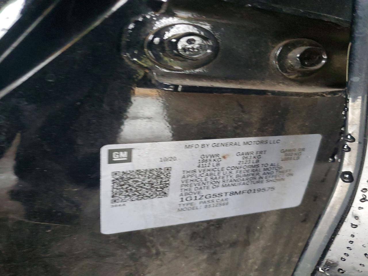 2021 Chevrolet Malibu rs