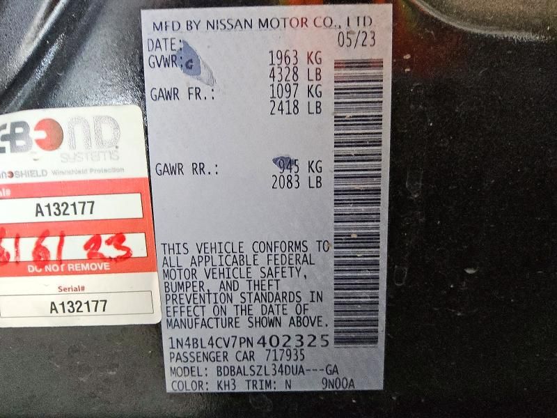 2023 Nissan Altima sr