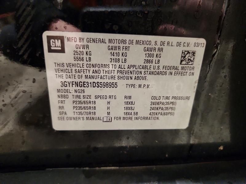 2013 Cadillac Srx Luxury Collection