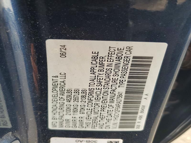 2024 Honda Accord Hybrid exl