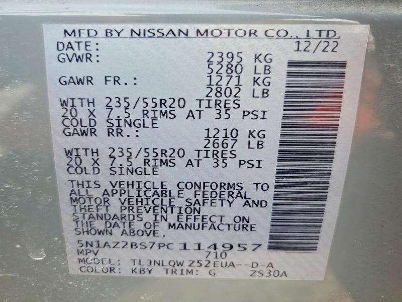 2023 Nissan Murano sv