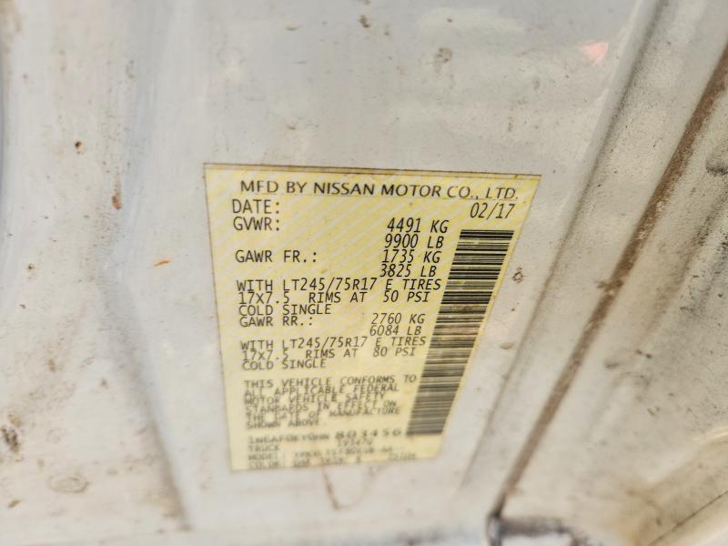 2017 Nissan NV 3500 HD SL