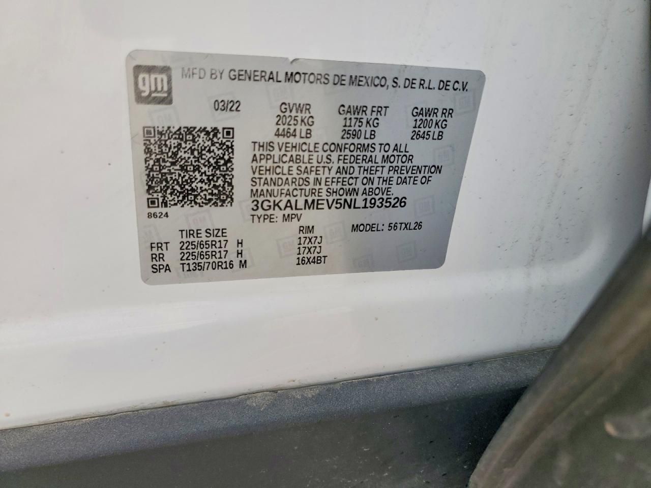 2022 GMC Terrain sle