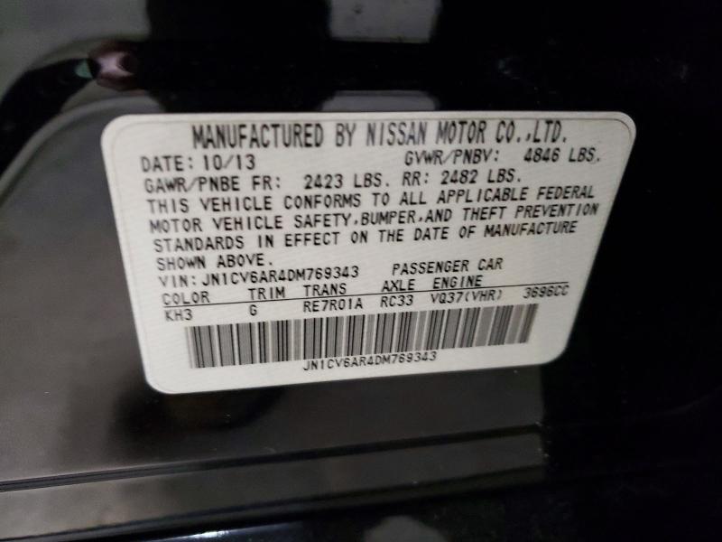 2013 Infiniti G37