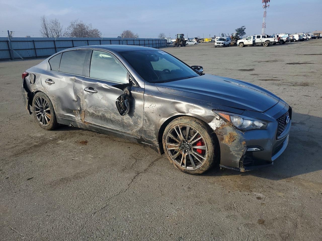 2021 Infiniti Q50 red Sport 400