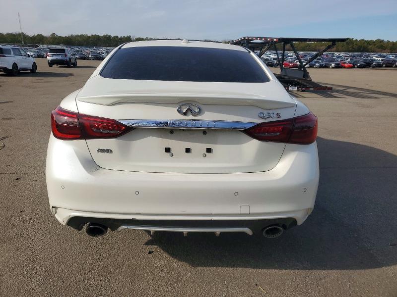 2019 Infiniti Q50 red Sport 400