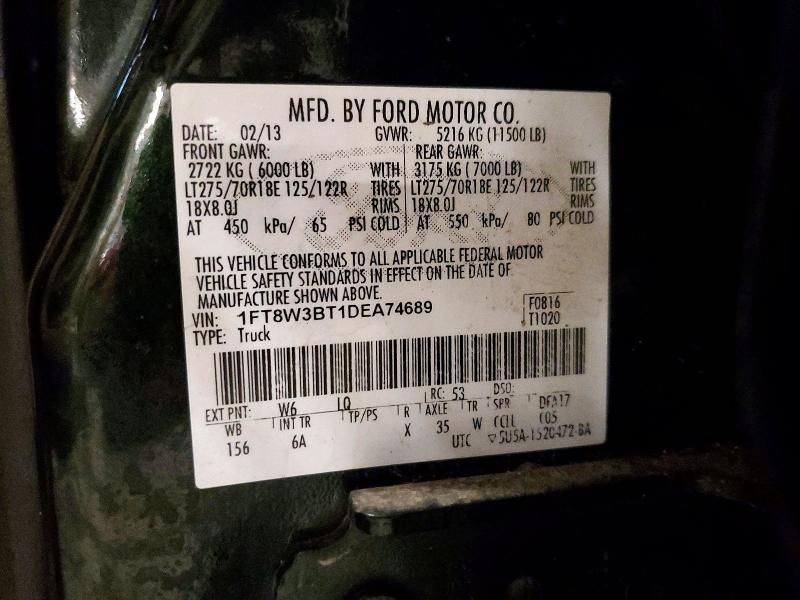 2013 Ford F350 Super Duty