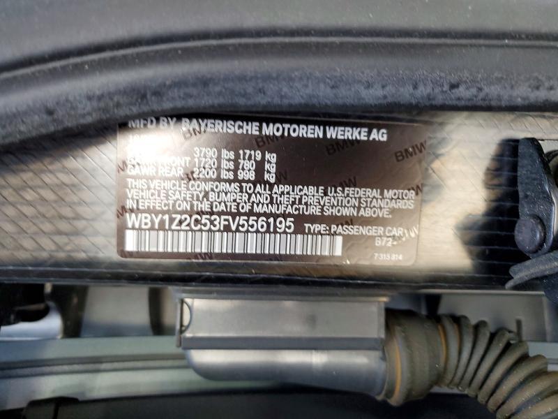 2015 BMW I3 bev