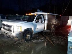 Salvage trucks for sale at North Billerica, MA auction: 2007 Chevrolet Silverado Utility / Service Truck