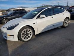 Tesla salvage cars for sale: 2021 Tesla Model 3