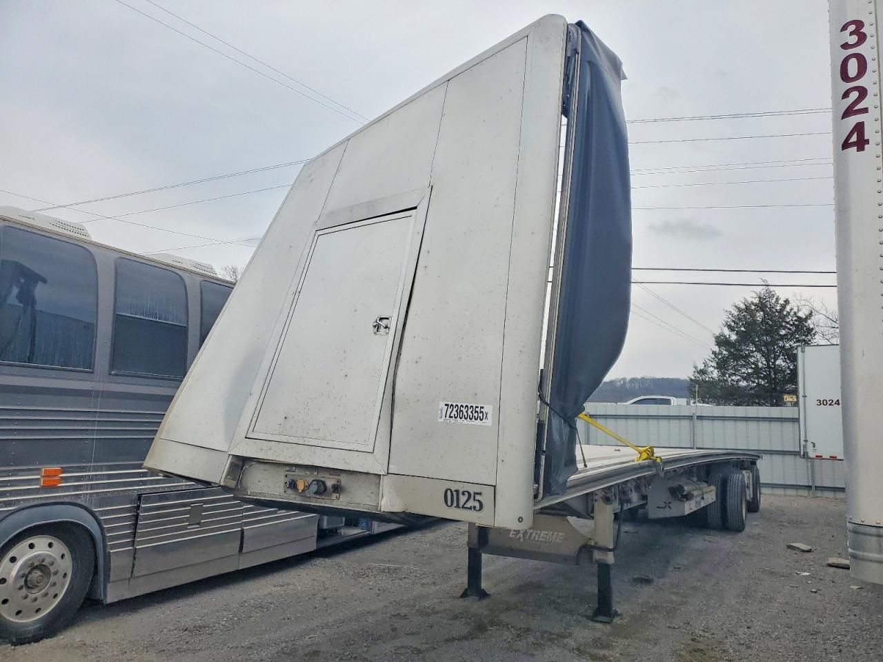 2024 Extreme Flatbed Side Curtain Trailer