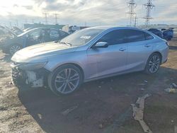 Salvage cars for sale from Copart Elgin, IL: 2022 Chevrolet Malibu lt