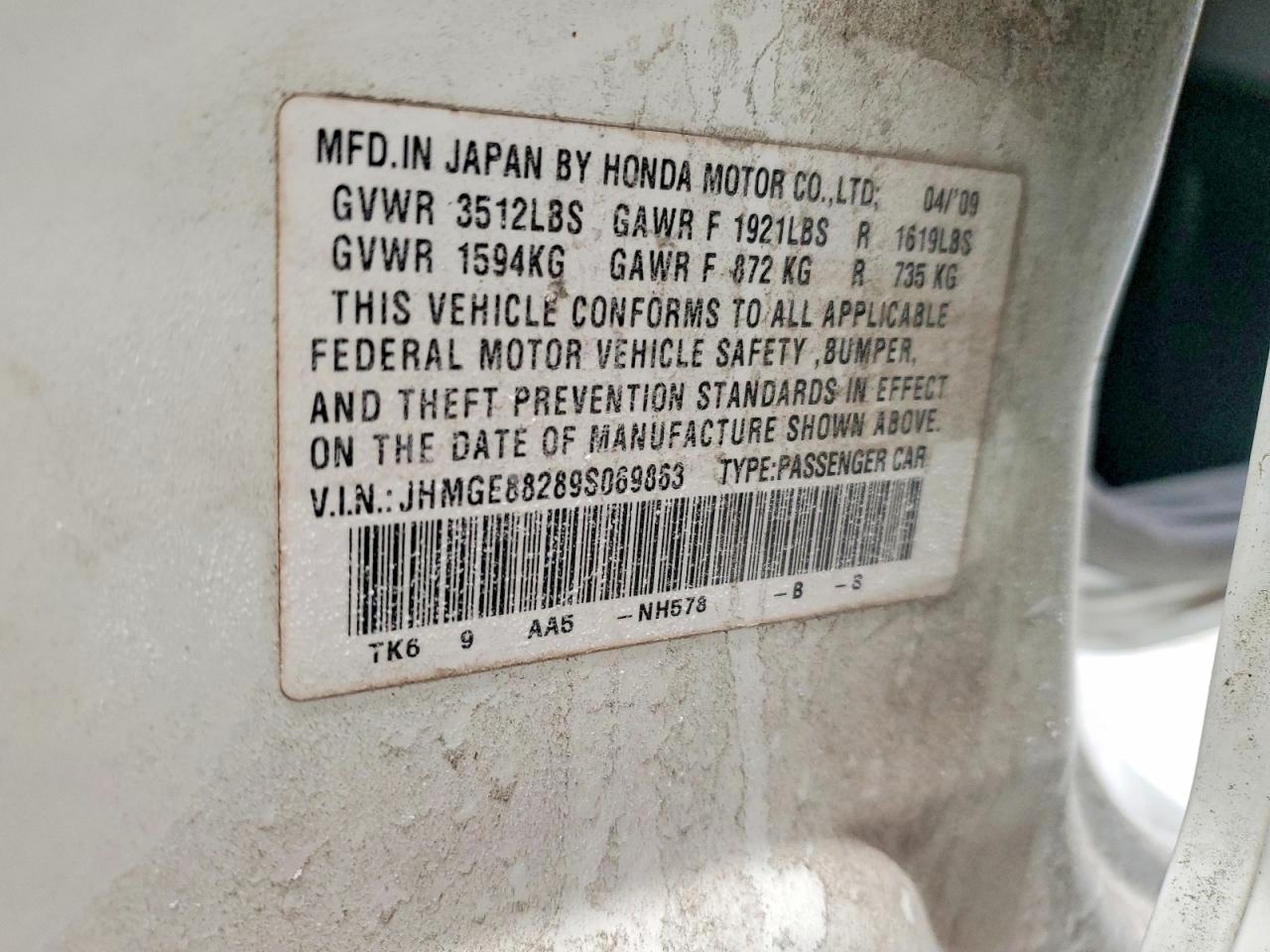 2009 Honda FIT