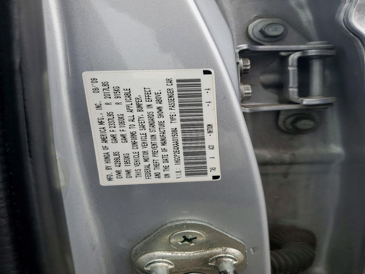 2010 Honda Accord lxp