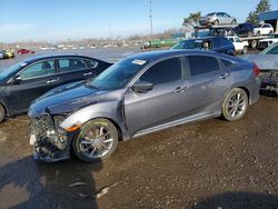2020 Honda Civic exl en venta en Woodhaven, MI
