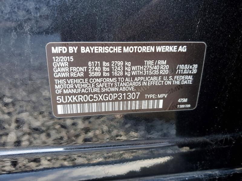 2016 BMW X5 Xdrive35i