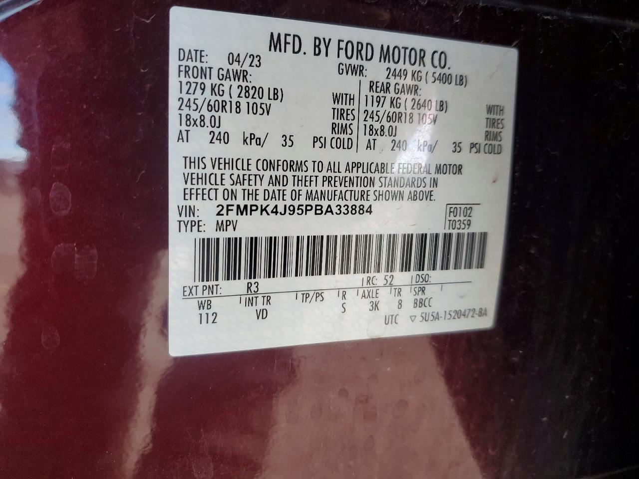2023 Ford Edge sel