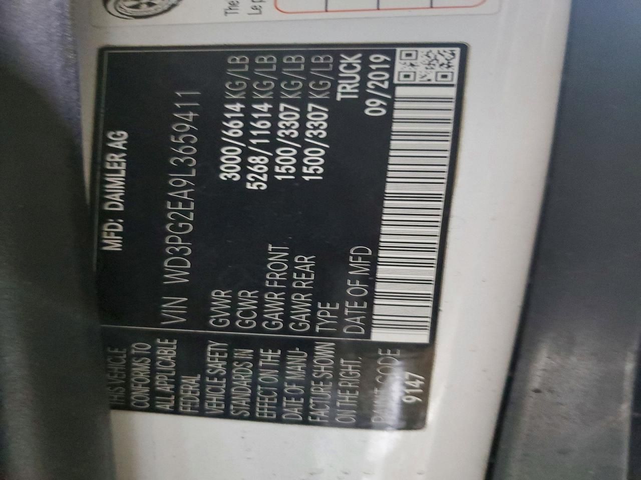 2020 Benzhou Metris Cargo Standar