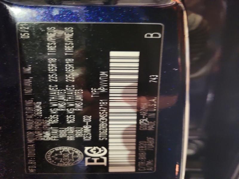 2021 Toyota Highlander xle