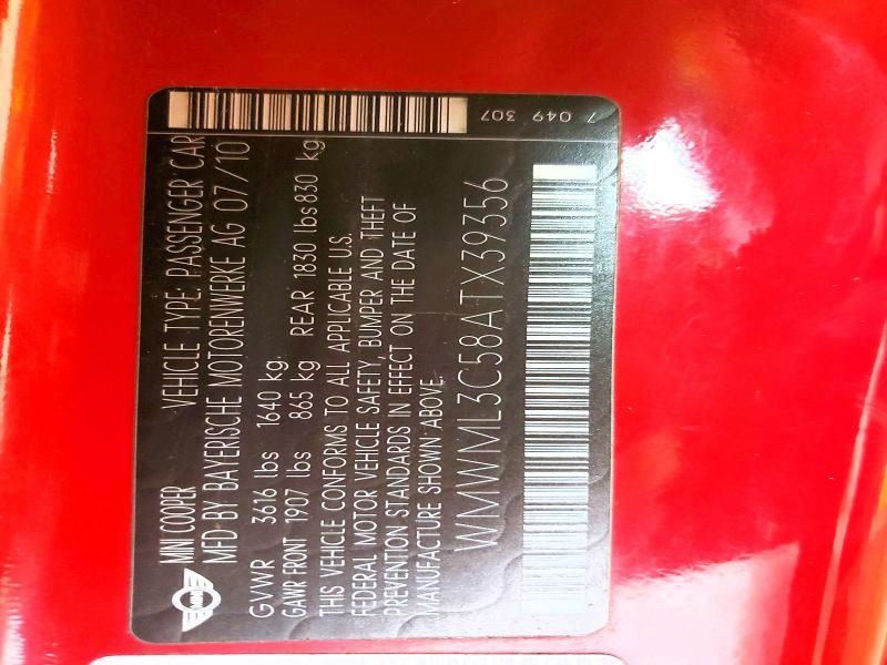 2010 Mini Cooper Clubman