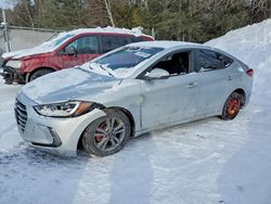 Hyundai salvage cars for sale: 2018 Hyundai Elantra sel