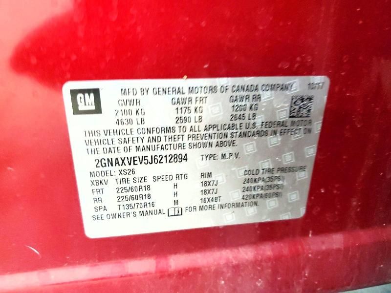 2018 Chevrolet Equinox Premier