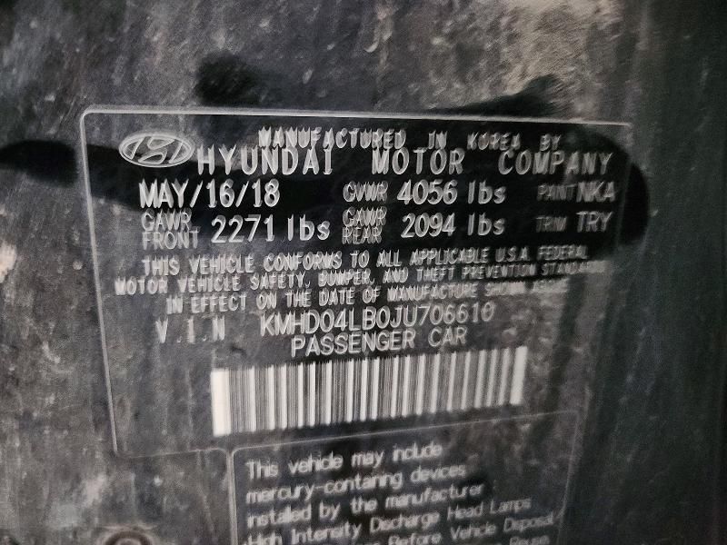 2018 Hyundai Elantra Sport