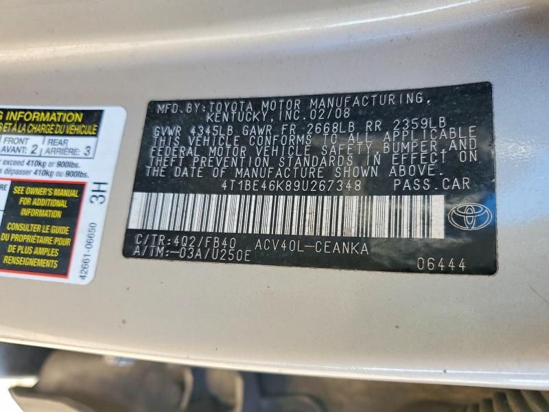 2009 Toyota Camry Base