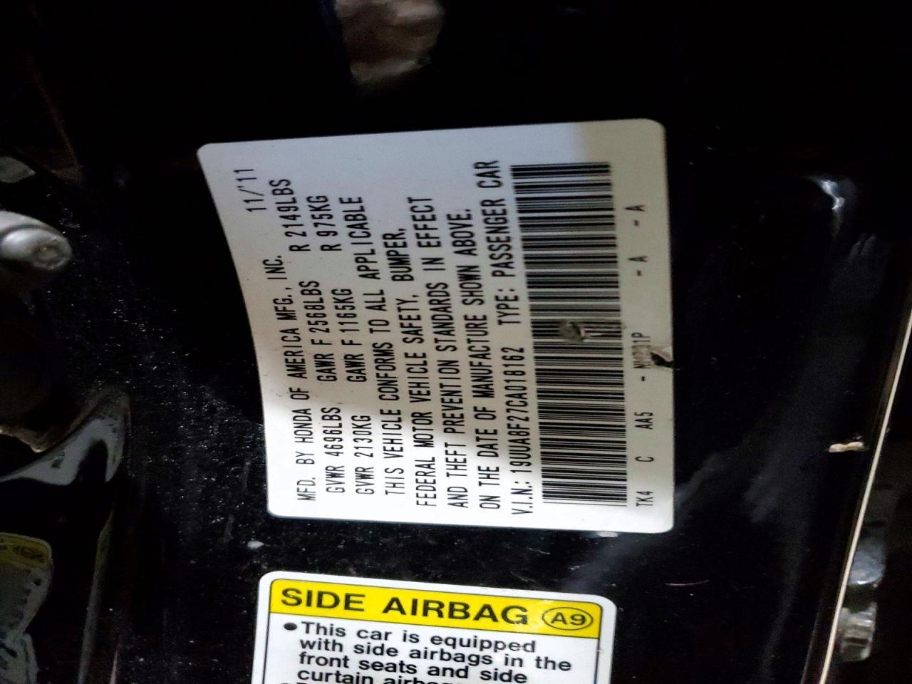 2012 Acura TL