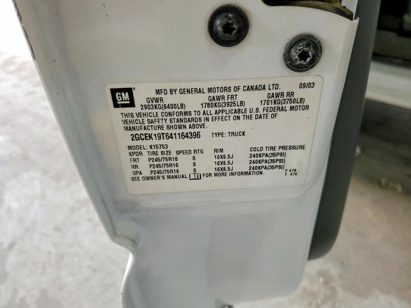 2004 Chevrolet Silverado K1500