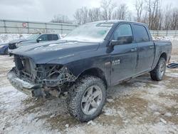 Salvage trucks for sale at Davison, MI auction: 2017 Dodge RAM 1500 ST