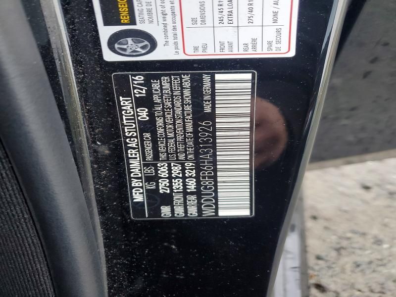 2017 Mercedes-Benz S 550 4matic