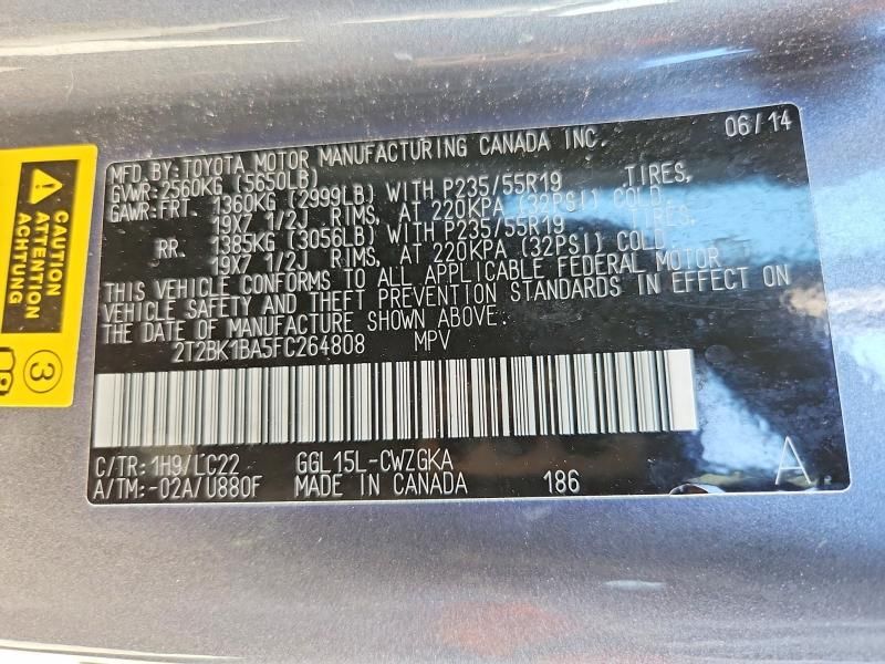 2015 Lexus Rx 350 Base