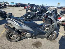 Salvage motorcycles for sale at Van Nuys, CA auction: 2022 Kymco Usa Inc AK 550