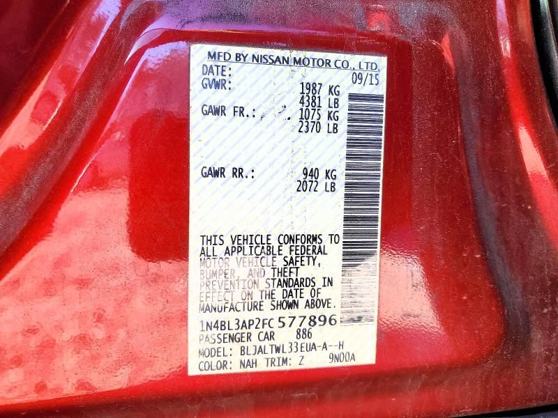 2015 Nissan Altima 3.5s