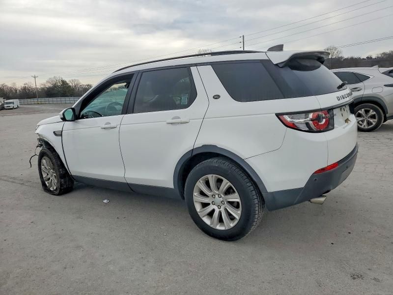 2017 Land Rover Discovery Sport se