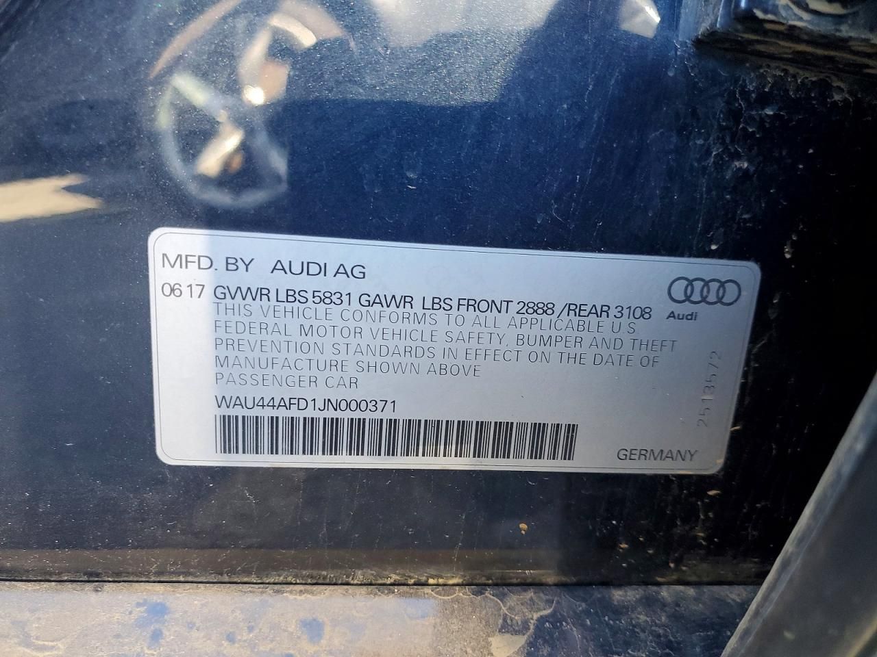 2018 Audi A8 l Quattro