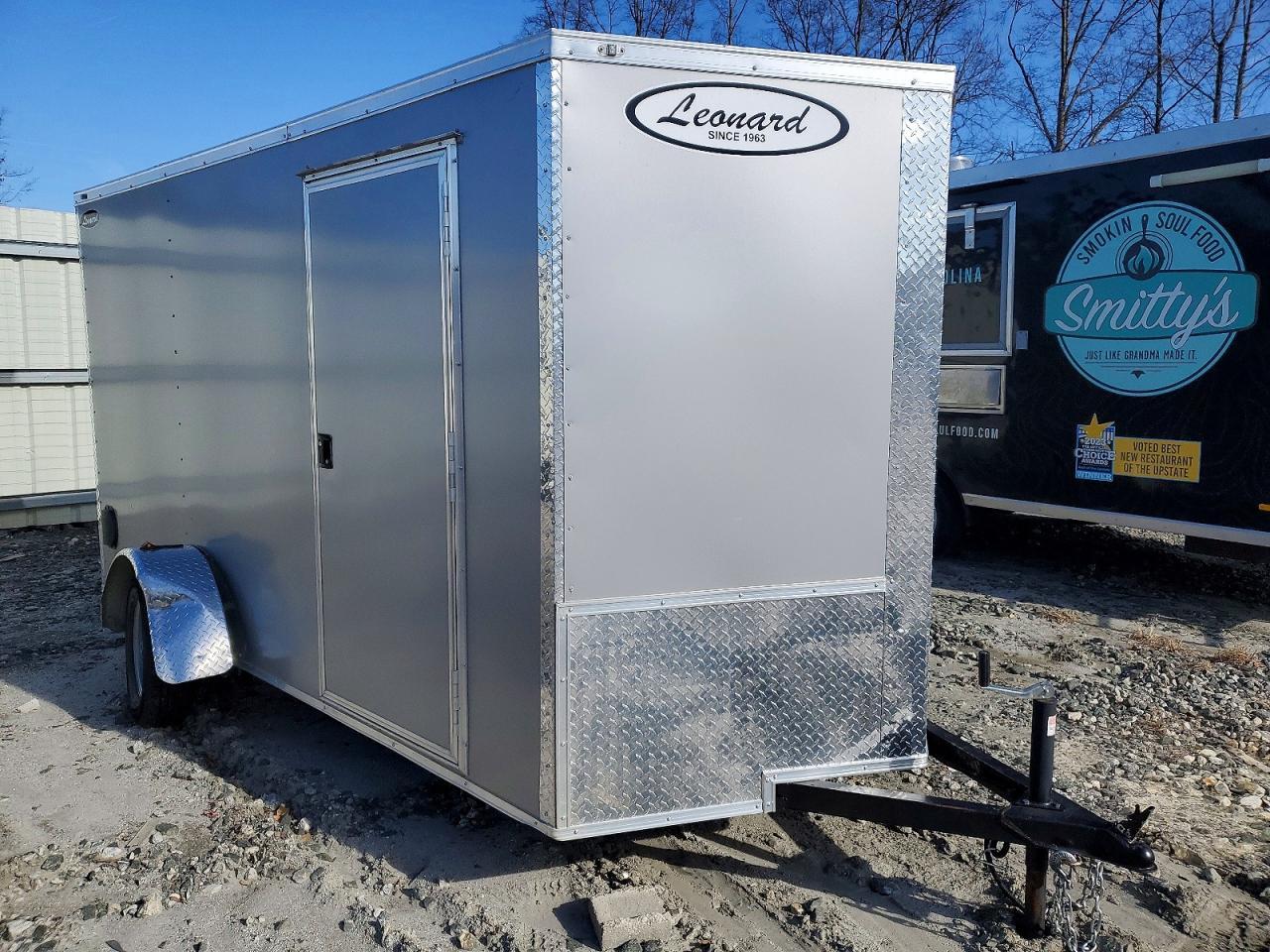 2025 Leno 6X12SA Enclosed Cargo Trailer