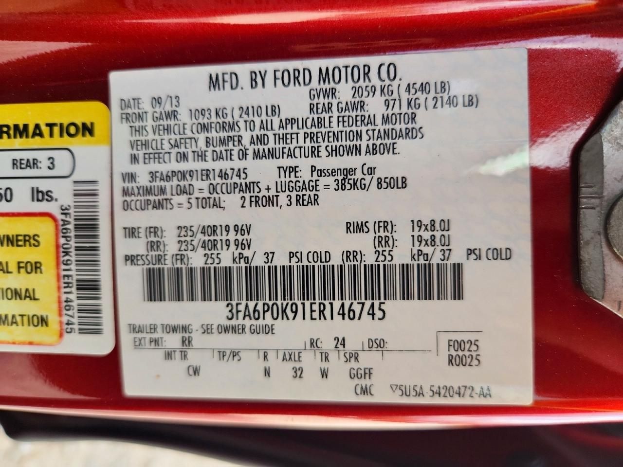 2014 Ford Fusion Titanium