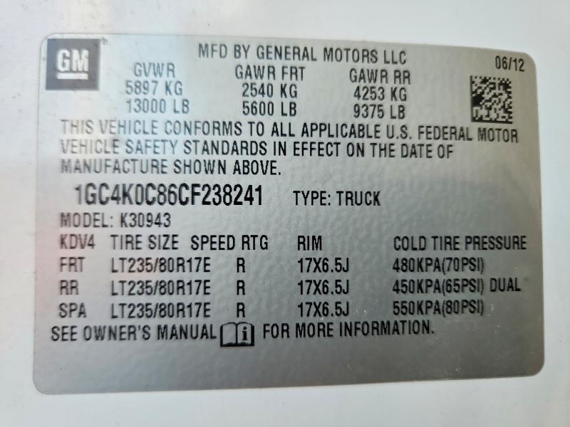 2012 Chevrolet Silverado K3500 LT