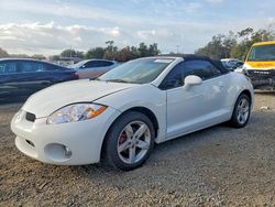 Mitsubishi Eclipse salvage cars for sale: 2008 Mitsubishi Eclipse Spyder gs