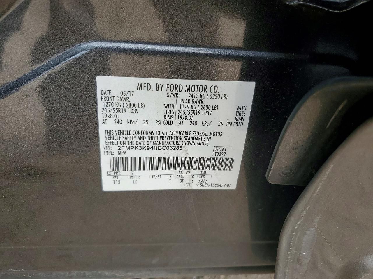 2017 Ford Edge Titanium